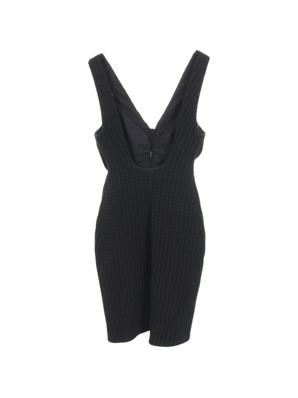 CHANEL Pre-Owned 1986-1988 zip-up mini dress - Schwarz