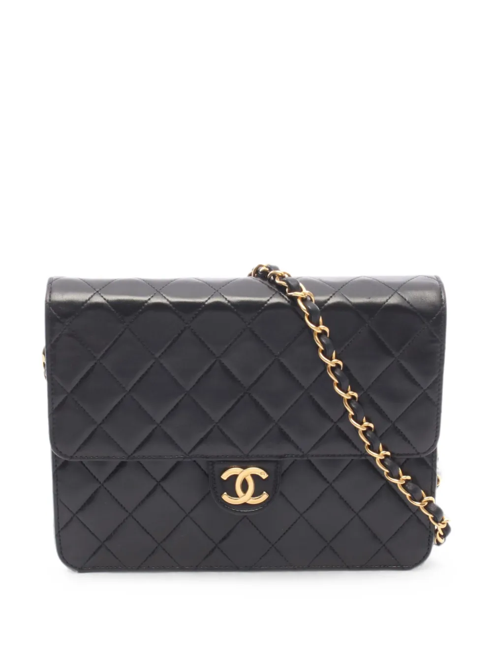 CHANEL Pre-Owned 1996-1997 Matelassé leather shoulder bag - Nero