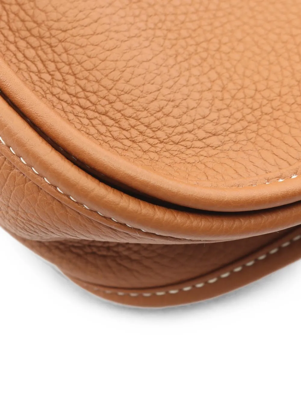 Hermès Pre-owned 2023 PM Evelyn 3 Troyes Shoulder Bag in Brown, view 3