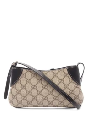 Gucci Pre-Owned 2016-2026 Small GG Canvas Emblem Shoulder Bag