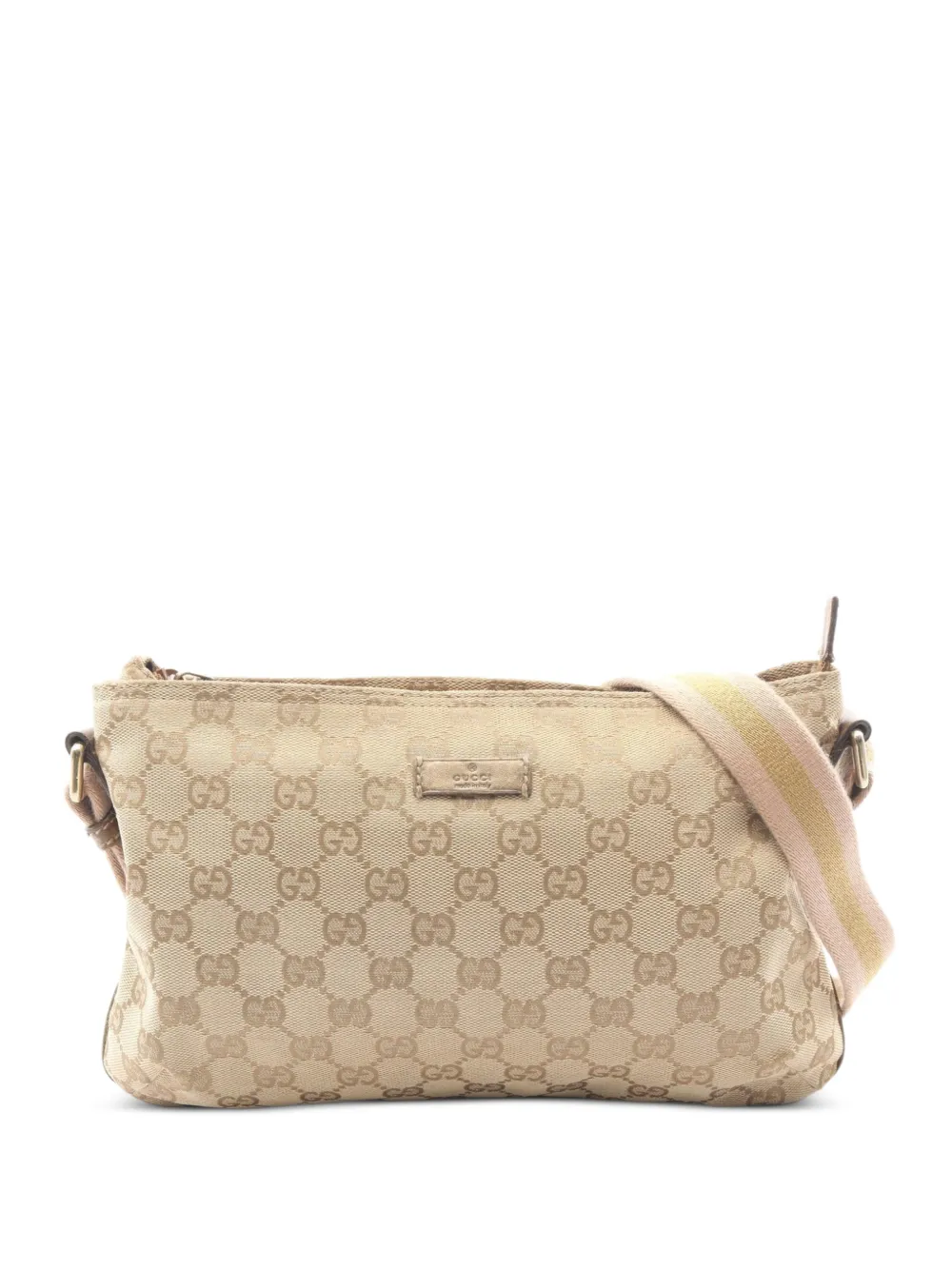 Gucci Pre-Owned 2000s GG canvas shoulder bag - Toni neutri