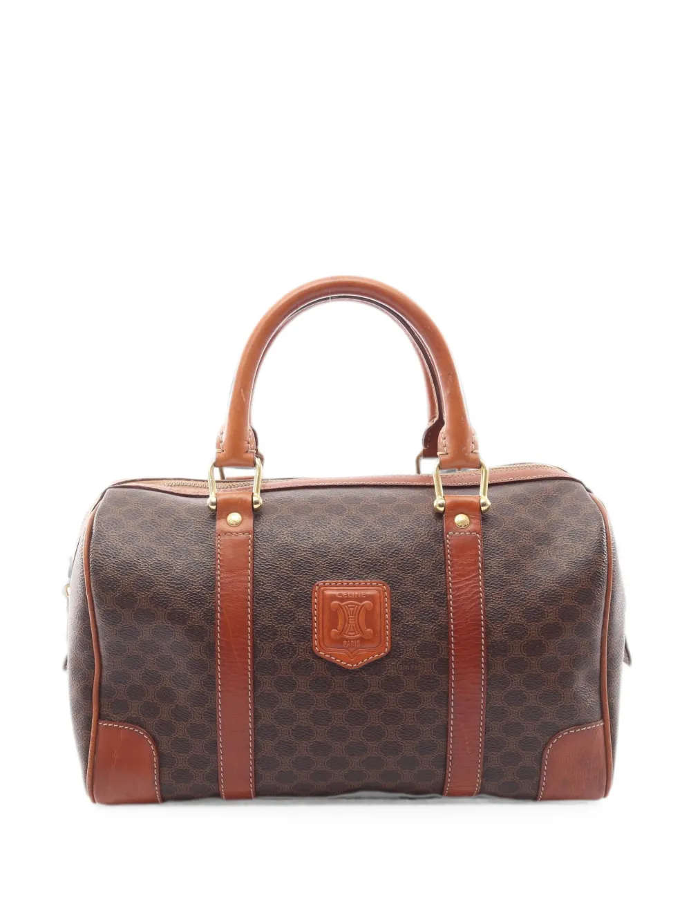 Celine Pre-Owned 2000s Macadam tote bag - Braun