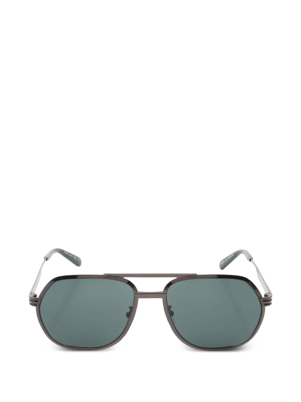 Gucci Pre-Owned 2010s pilot-frame sunglasses - Argento