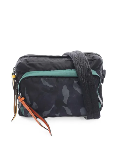Prada Pre-Owned bolso de hombro con motivo militar 2010