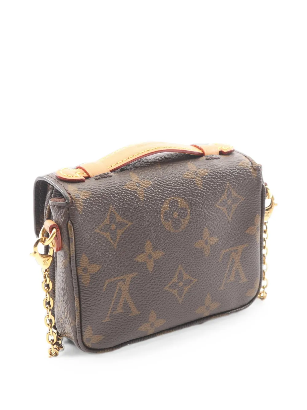 Louis Vuitton Pre-Owned Metis mini-schoudertas met monogram Bruin