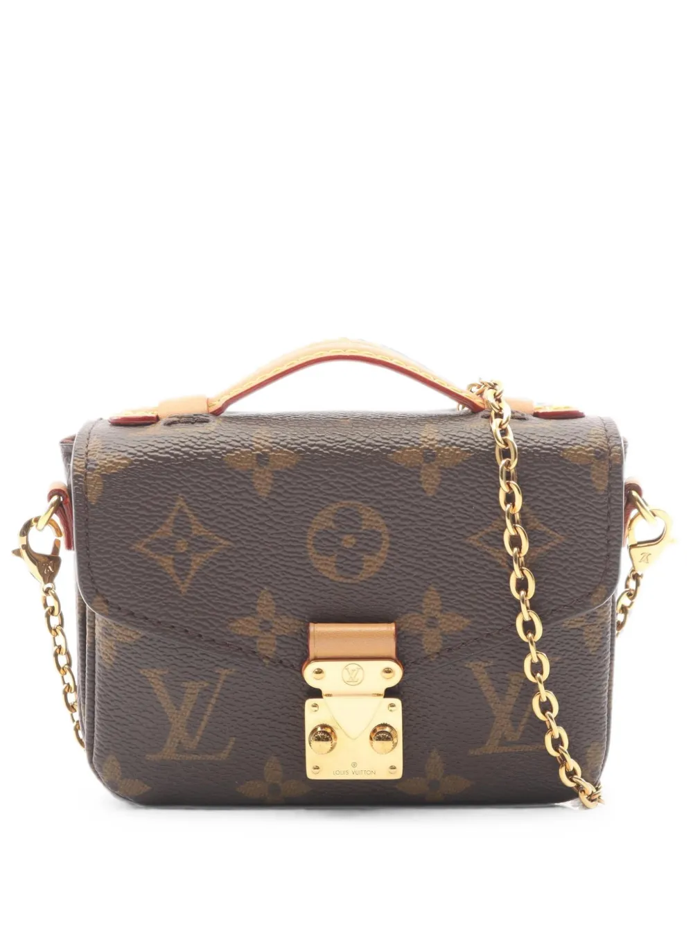 Louis Vuitton Pre-Owned Monogram micro Metis mini shoulder bag - Braun