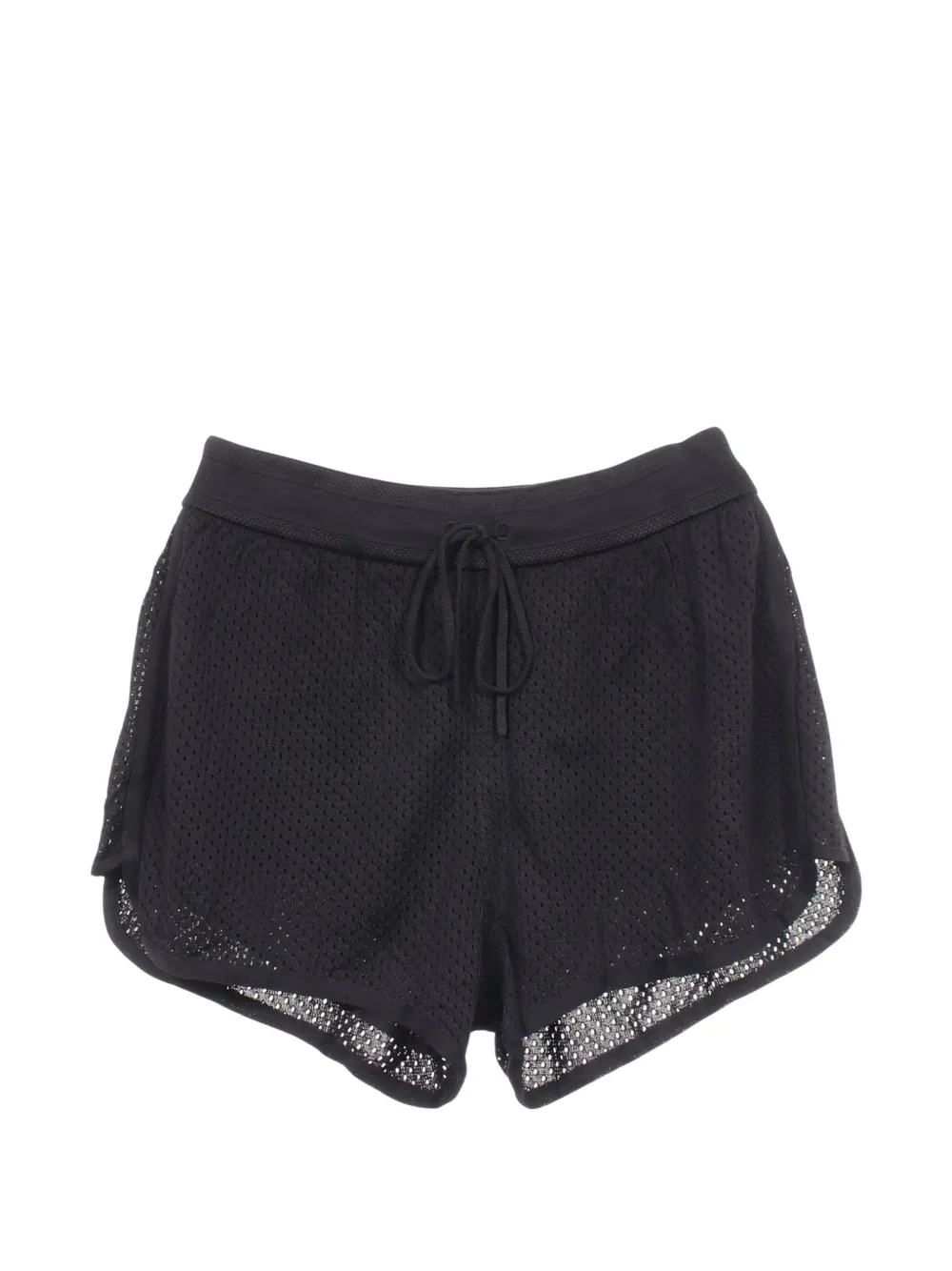 Christian Dior Pre-Owned 2010s mesh track shorts - Nero