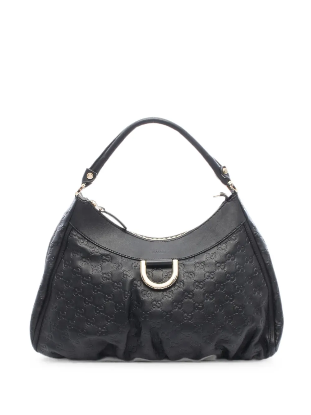 Gucci Pre-Owned 2000s Abbey Guccissima shoulder bag - Nero