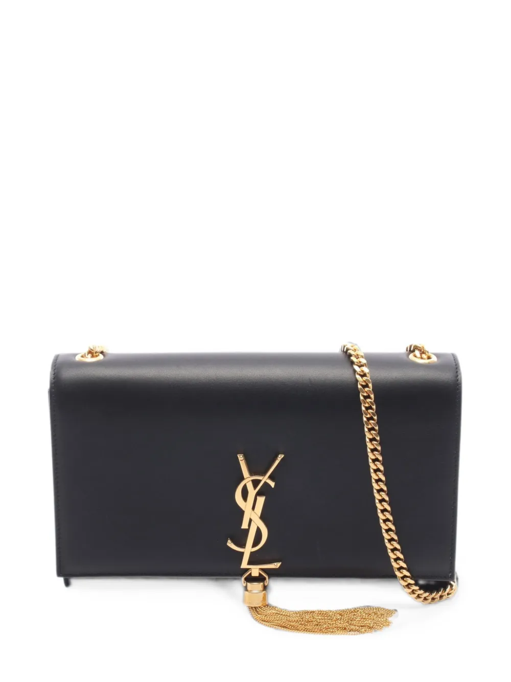 Saint Laurent Pre-Owned 2010s medium Kate tassel shoulder bag - Nero