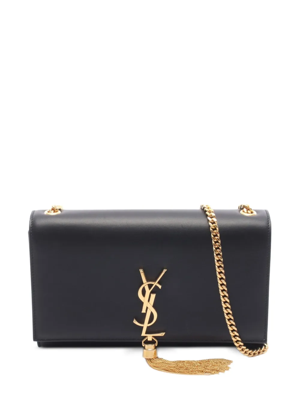 Saint Laurent Pre-Owned 2010s medium Kate tassel shoulder bag - Schwarz