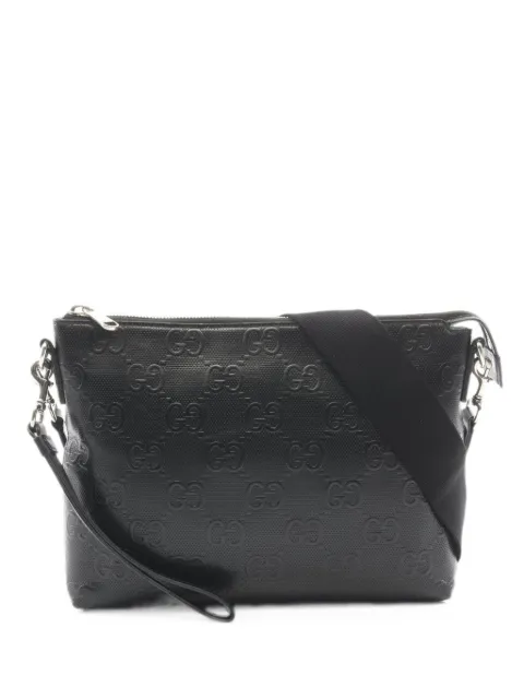 Gucci Pre-Owned 2010s GG embossed messenger bag