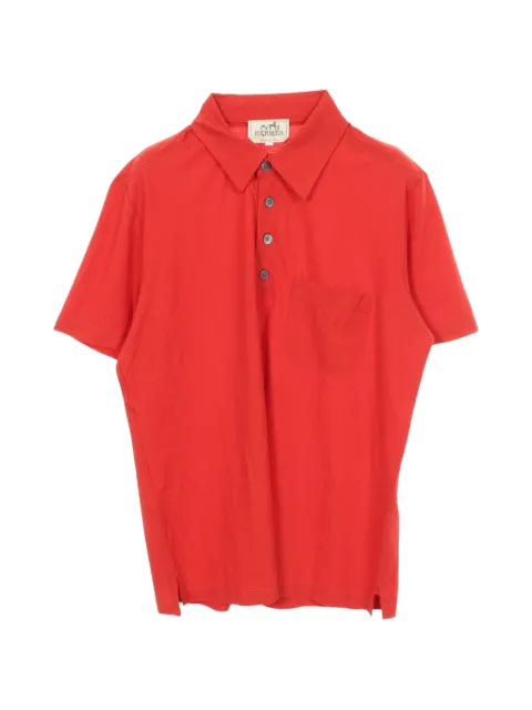 Hermès Pre-Owned 2010s chest pocket polo shirt