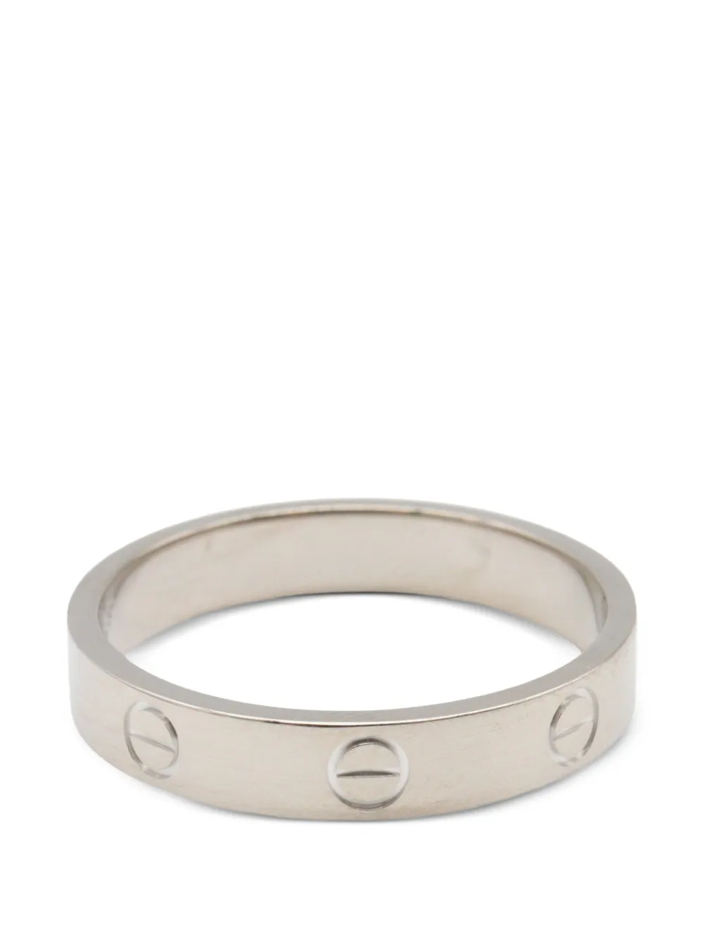 Cartier 2010s mini Love ring - Argento