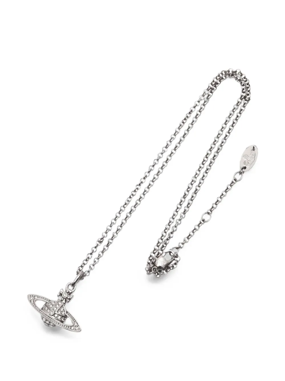 Vivienne Westwood Pre-Owned 2020s Mini Bas Relief pendant necklace - Argento