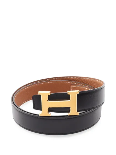 Hermès Pre-Owned Constance H-belt reversible belt