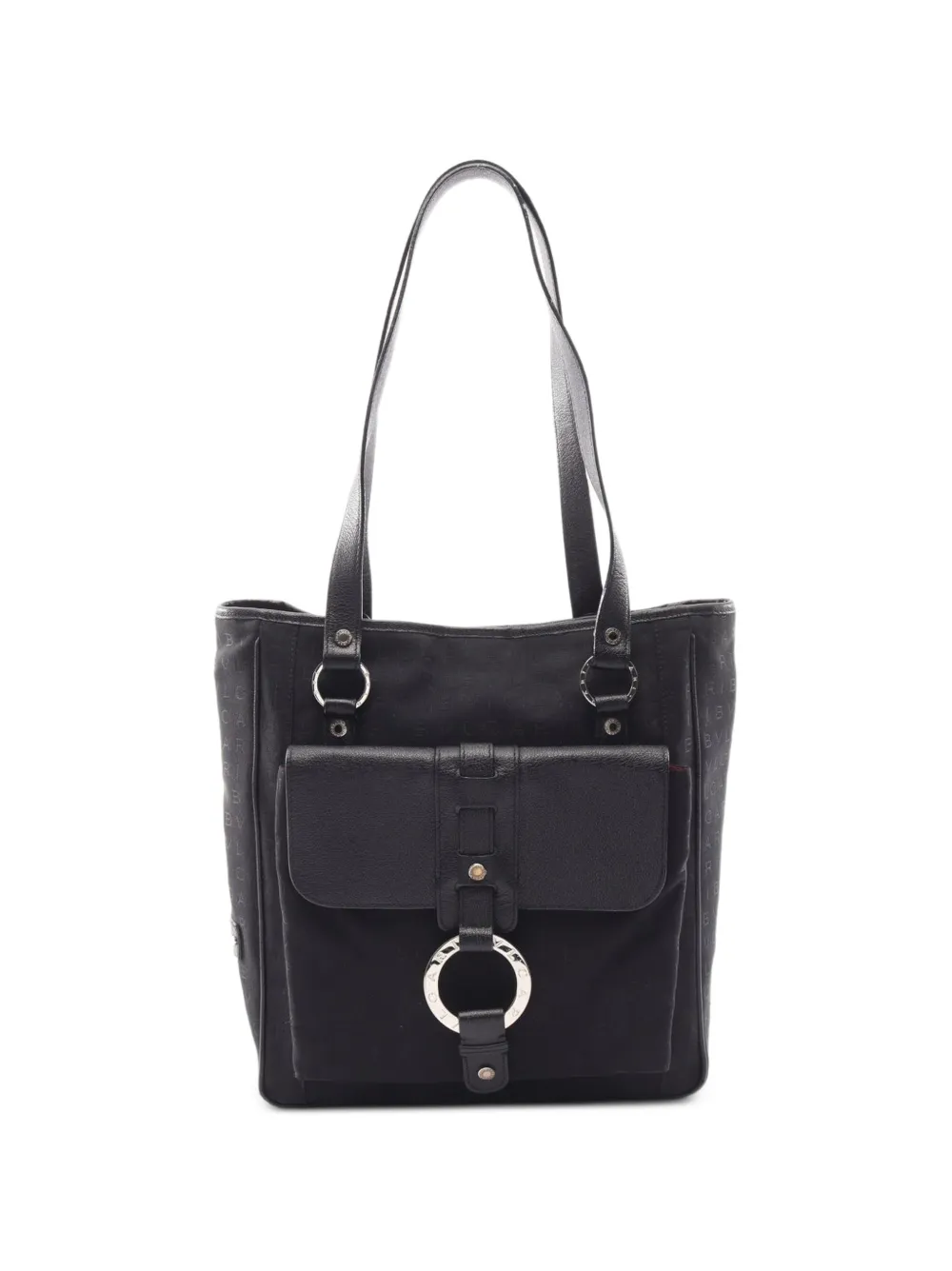 Bvlgari Pre-Owned 2000s Logomania tote bag - Schwarz