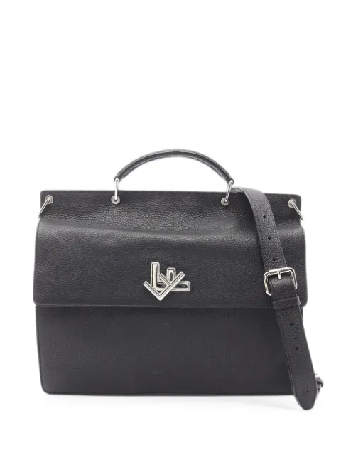 Fendi Pre-Owned 2010s Selleria FF turn-lock business tote bag