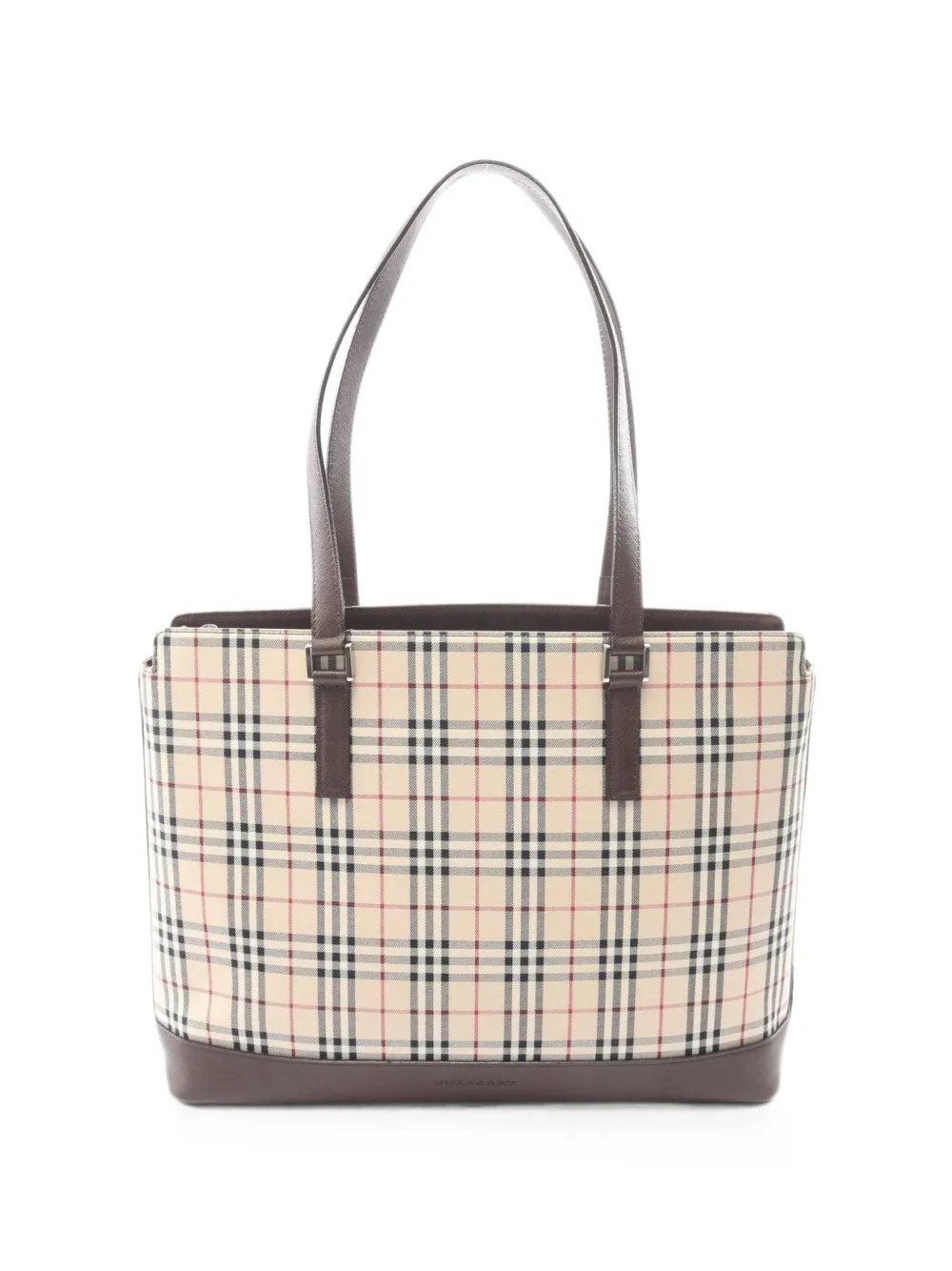 Burberry Pre-Owned 2010s Nova Check tote bag - Nude