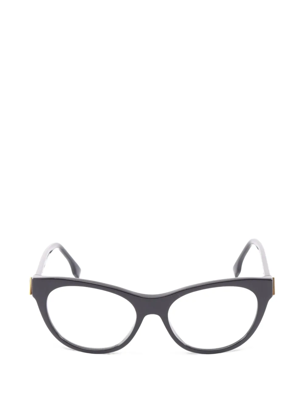 Fendi Pre-Owned cat-eye frame glasses - Schwarz
