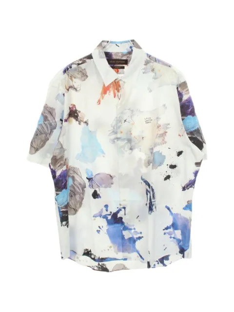 Louis Vuitton Pre-Owned camisa manga corta con estampado gráfico 2020