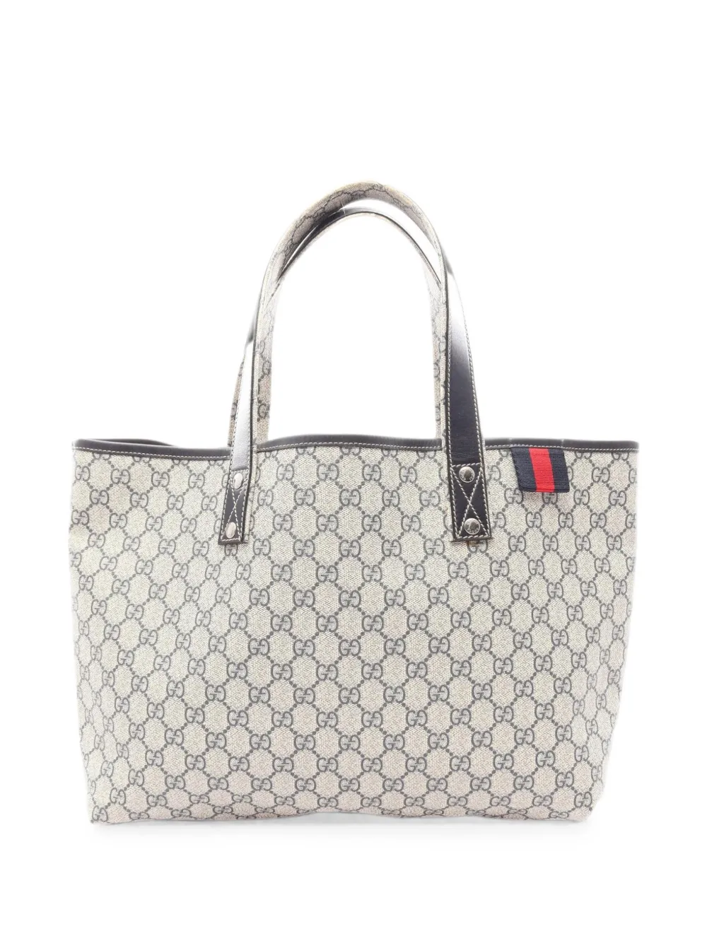 Gucci Pre-Owned 2000s Sherry Line GG Supreme tote bag - Nude