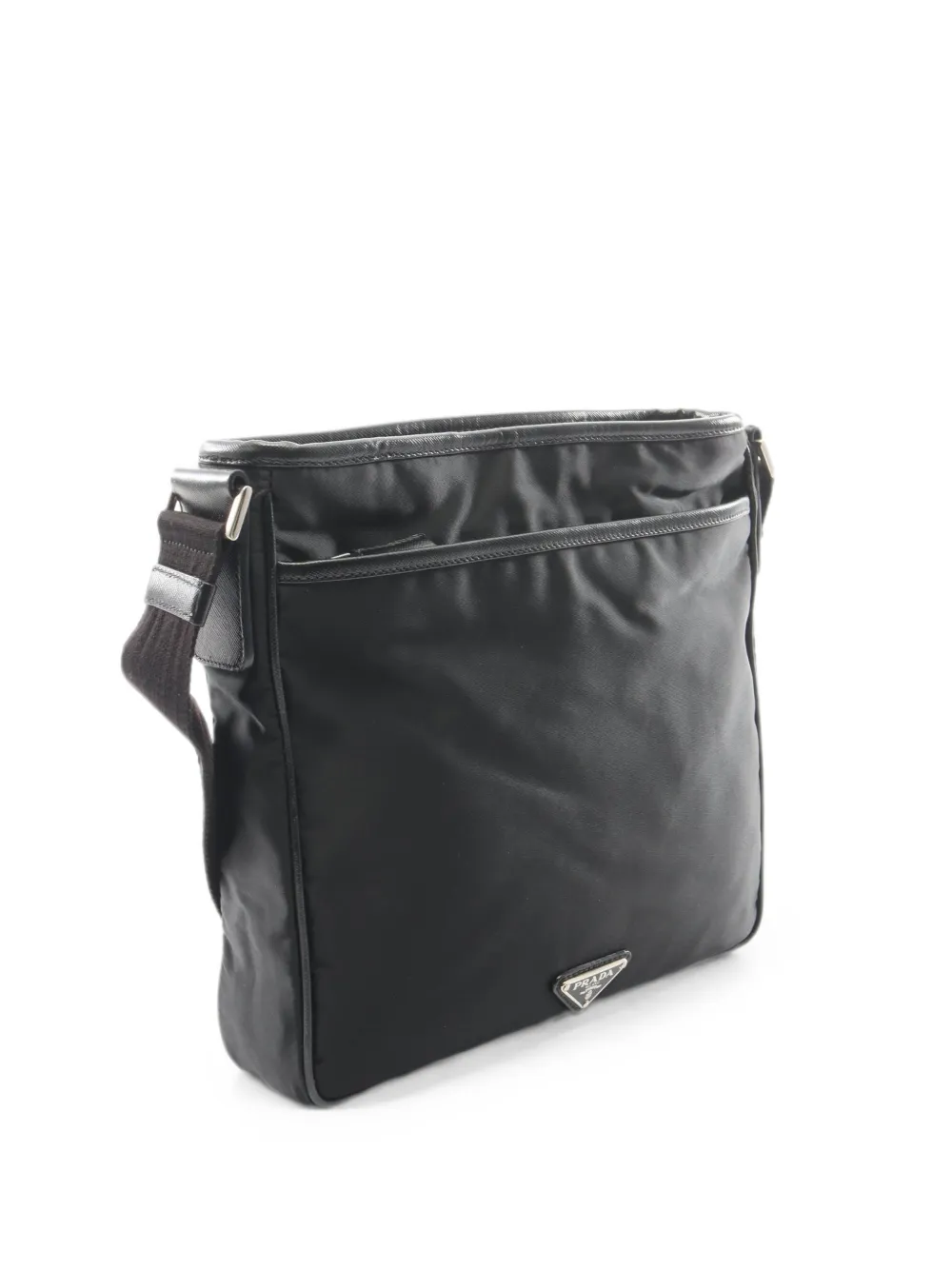Prada Pre-Owned 2000s saffiano-leather shoulder bag - Schwarz