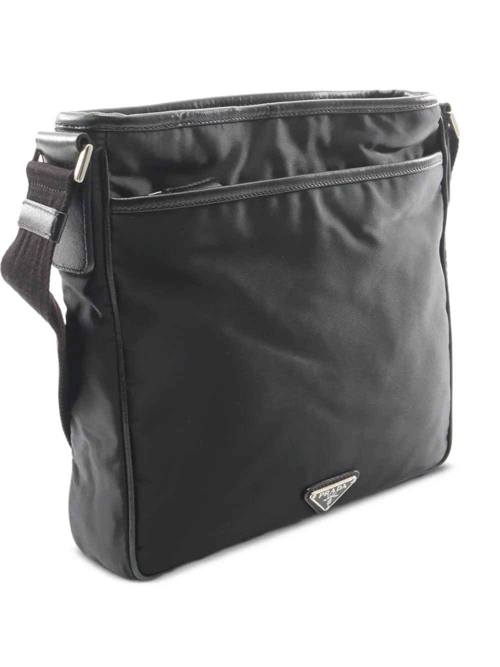 Prada Pre-Owned 2000s saffiano-leather shoulder bag - Schwarz