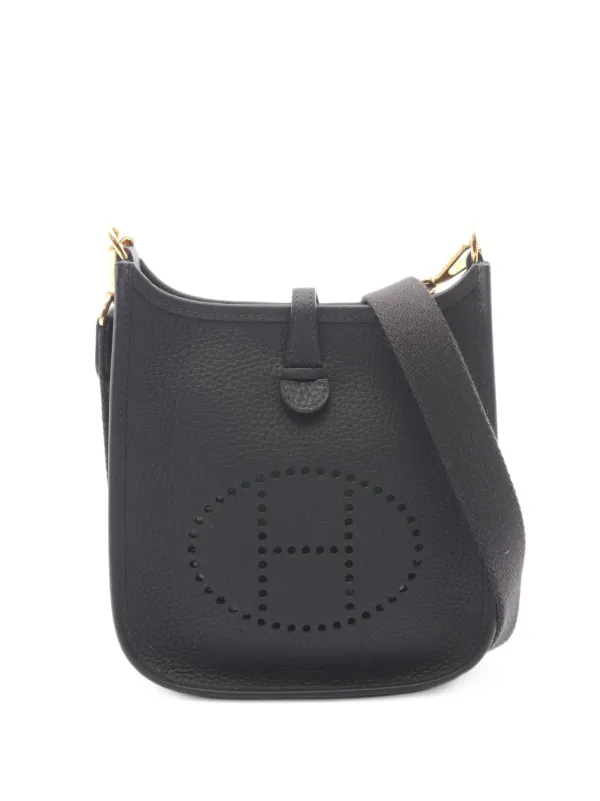 Hermès Pre-owned 2025 TPM Evelyne Shoulder Bag in Blue