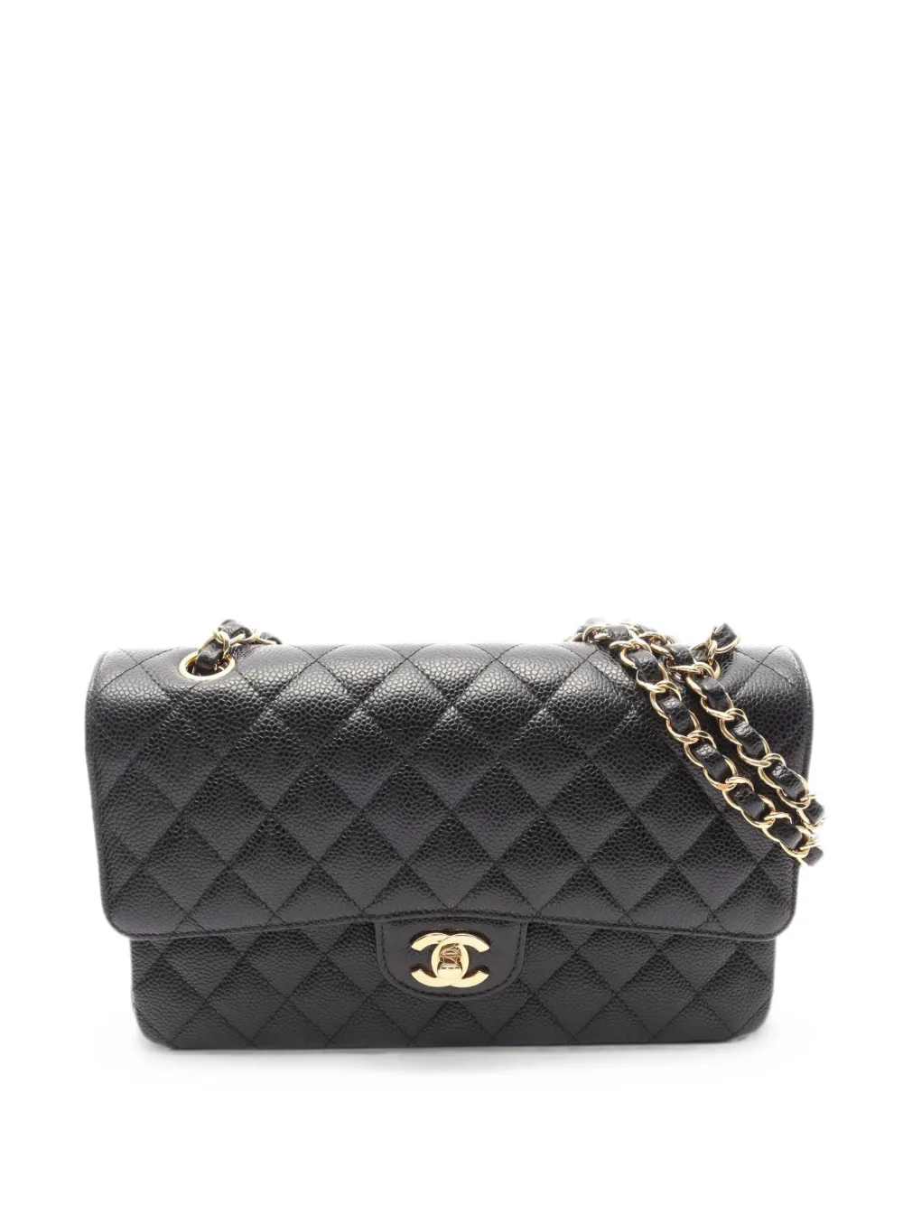 CHANEL Pre-Owned 2020-2021 Flap matelassé shoulder bag - Nero