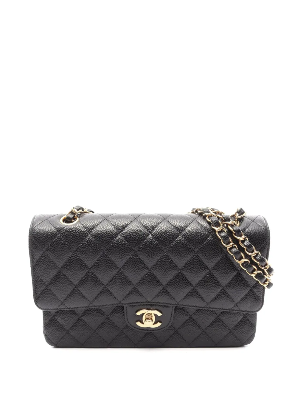 CHANEL Pre-Owned 2020-2021 Flap matelassé shoulder bag - Nero