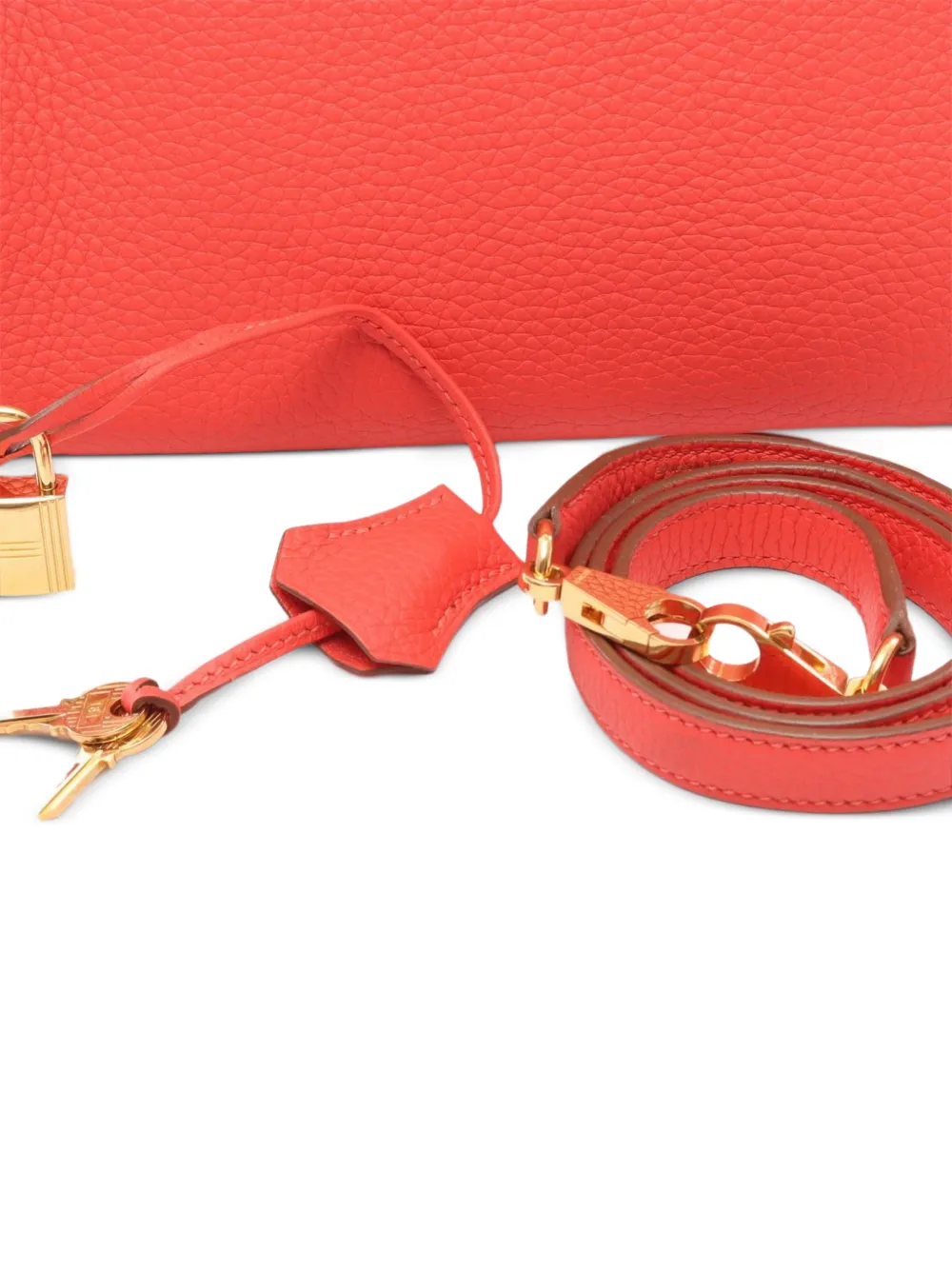 Hermès Pre-owned 2014 Kelly 32 Shoulder Bag in Pink, view 5