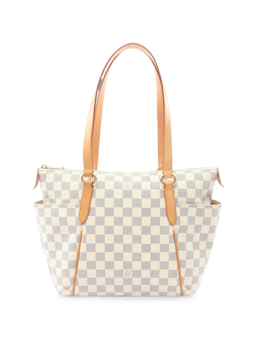Louis Vuitton Pre-Owned 2012 PM Damier Azur Totally tote bag - Bianco