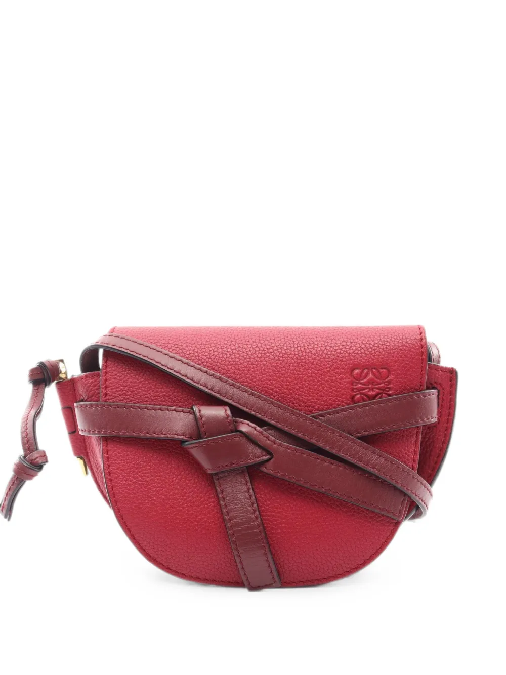 Loewe Pre-Owned 2010s mini Gate shoulder bag - Rosso