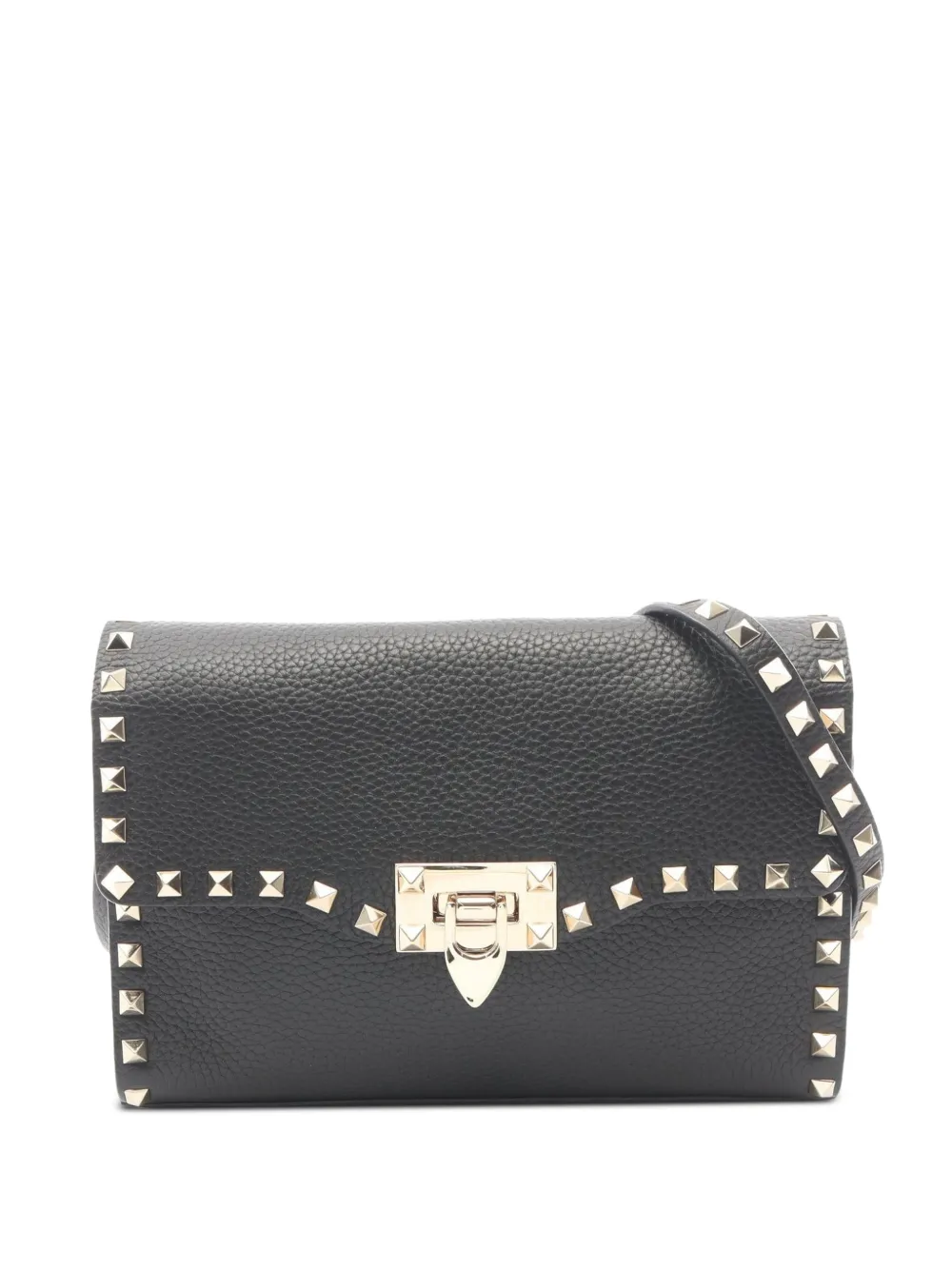 Valentino Garavani Pre-Owned 2010s Rockstud shoulder bag - Nero