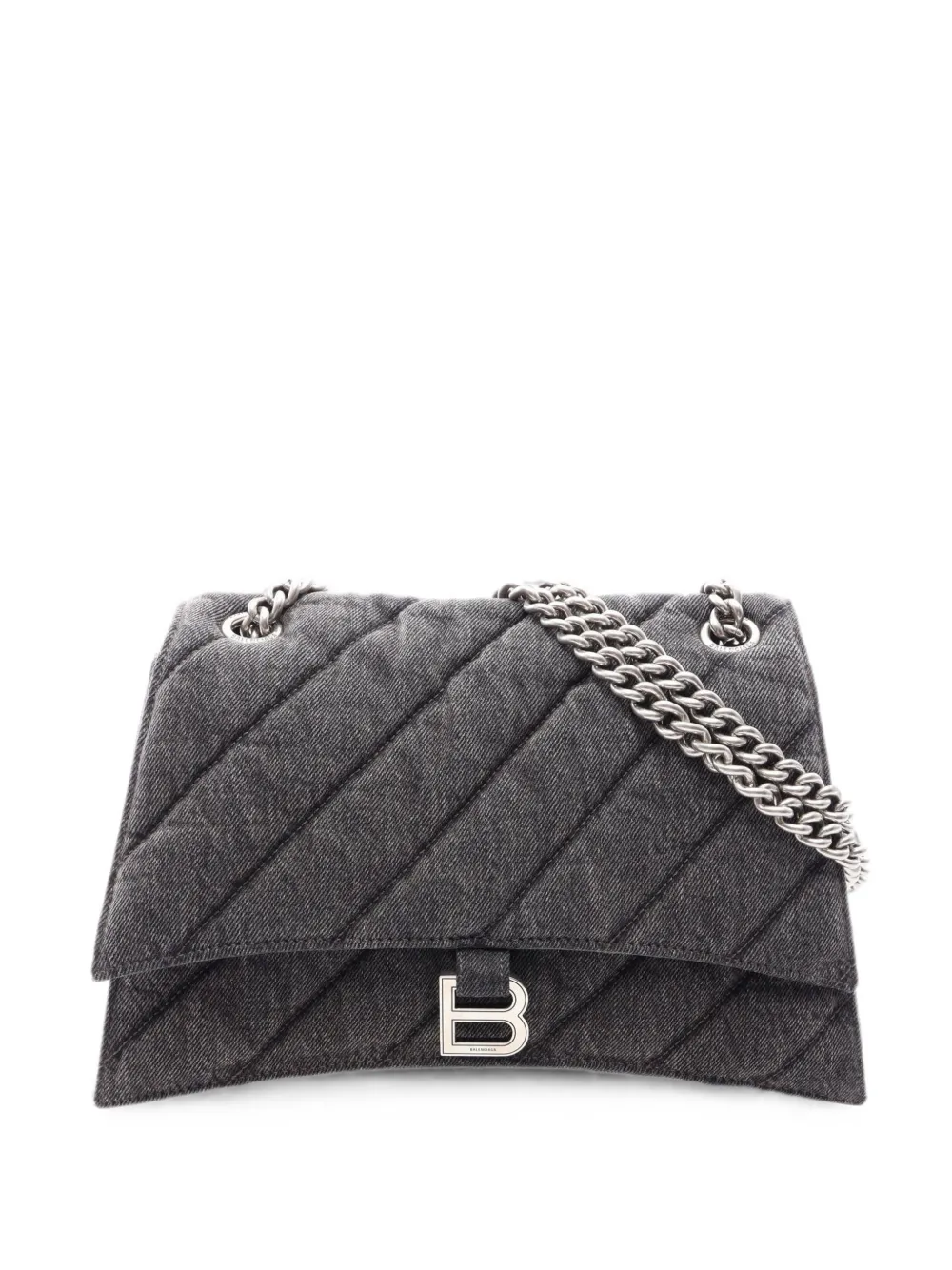 Balenciaga Pre-Owned 2000s medium Crush quilted shoulder bag - Grau