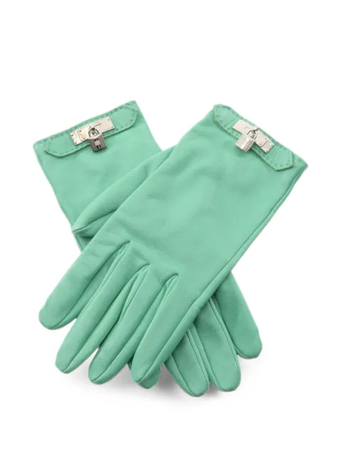Hermès Pre-Owned 2000s Kelly padlock gloves