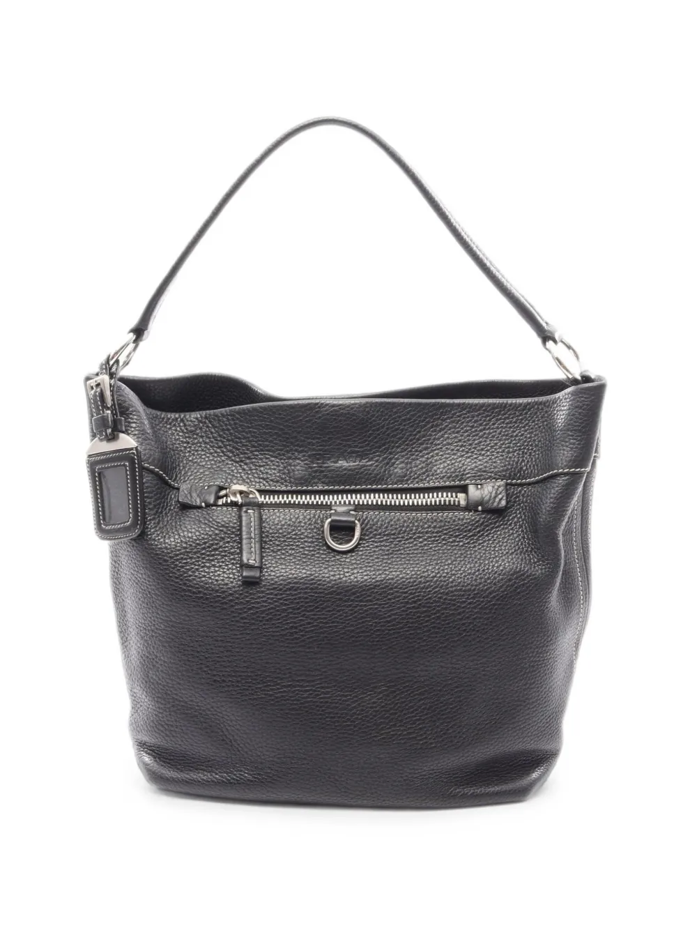 Prada Pre-Owned 2010s leather shoulder bag - Schwarz