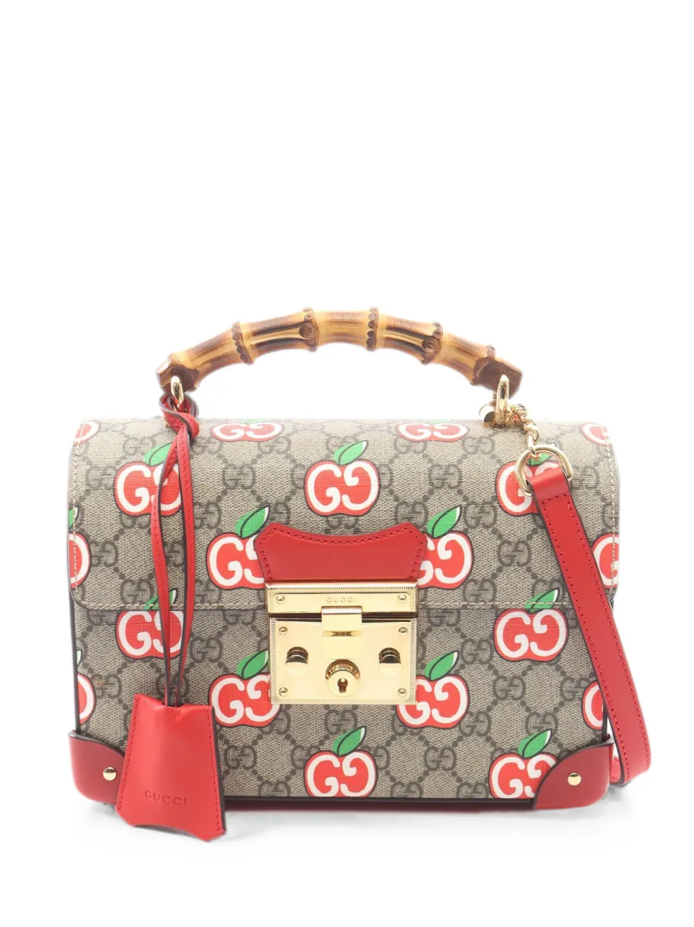 Gucci Pre-Owned 2010s Supreme GG Apple tote bag - Nude