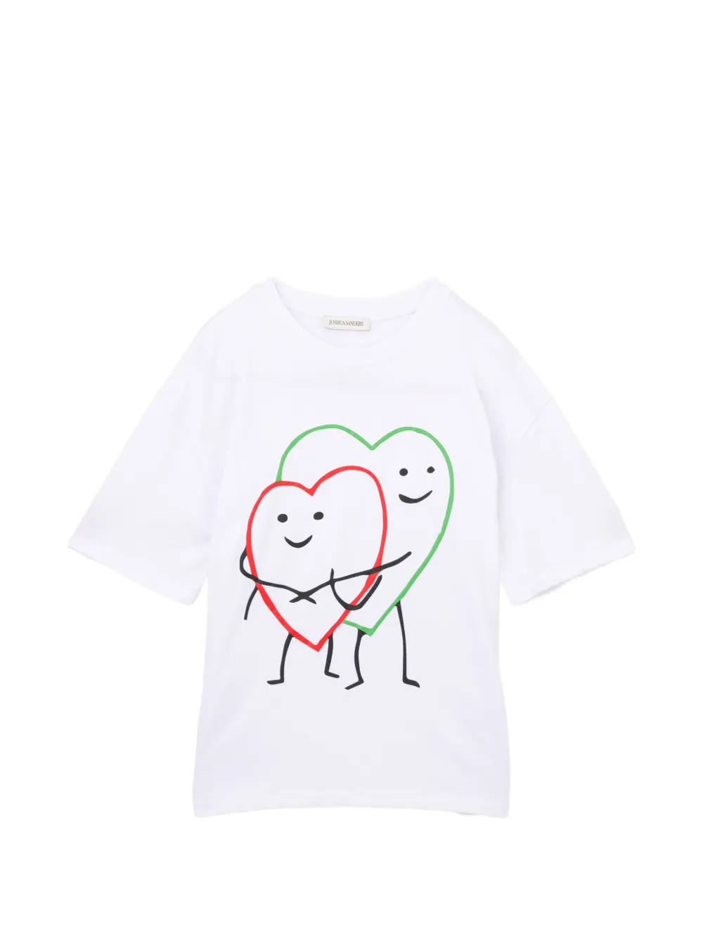 Joshua Sanders T-shirt con stampa grafica - Bianco