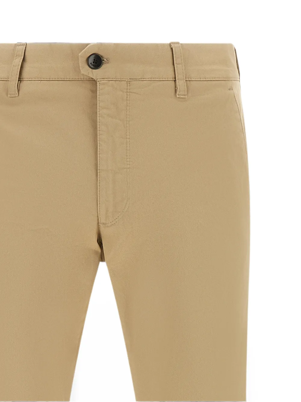 Incotex Chino van stretch-katoen Beige