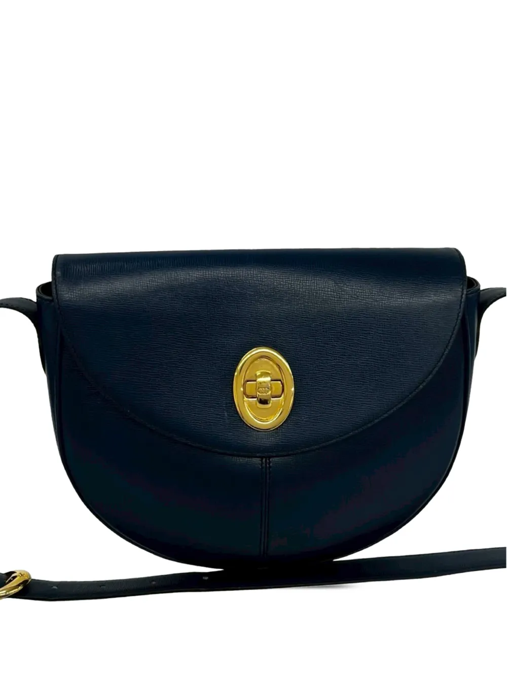 Christian Dior Pre-Owned 1980-1990 Leather crossbody bag - Blu