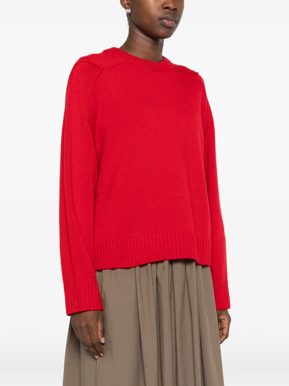 BOMPARD Trui met ronde hals Rood