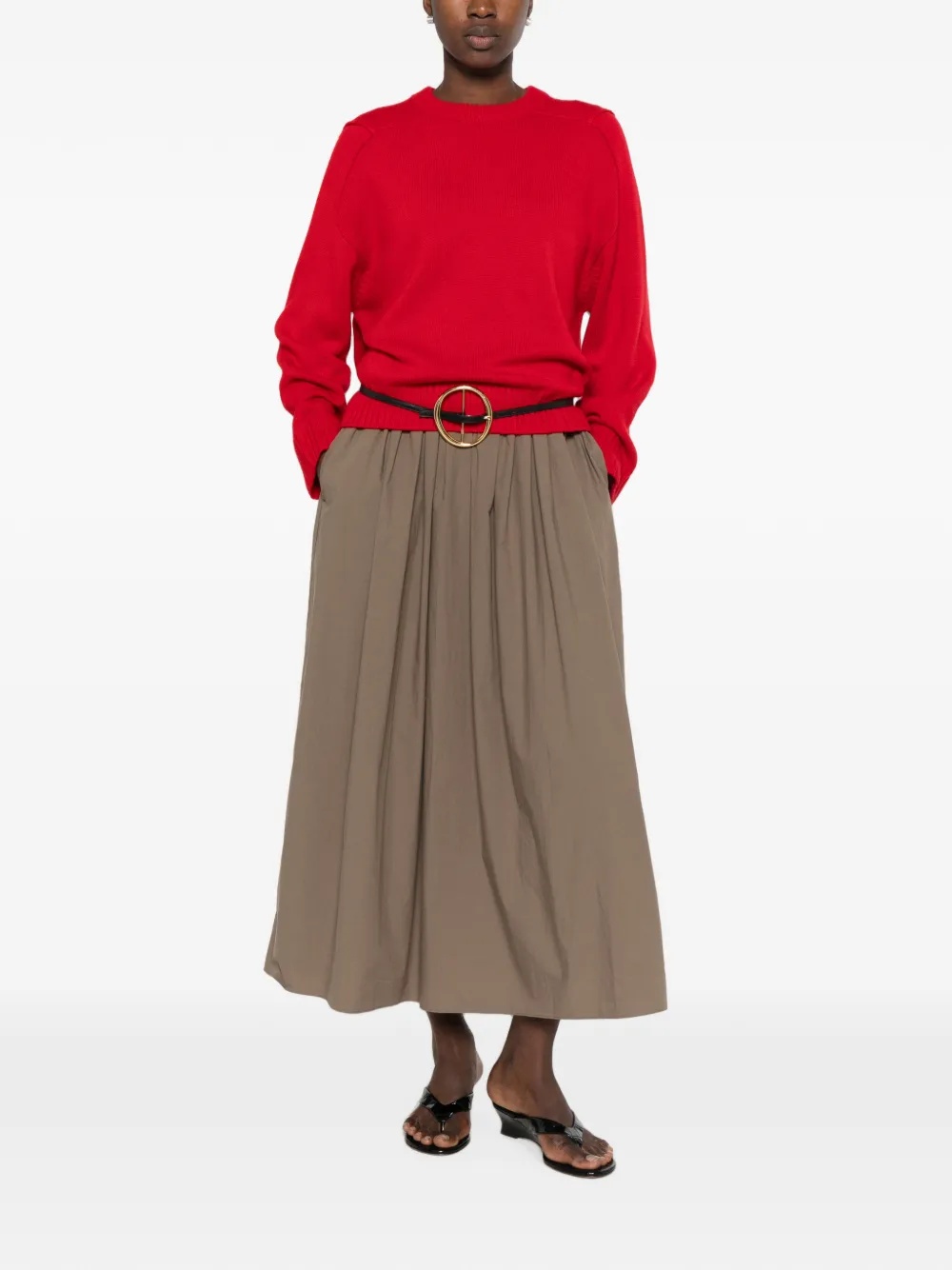 BOMPARD Trui met ronde hals Rood