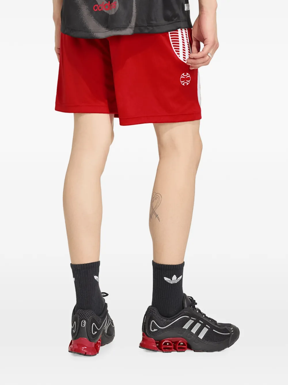 adidas x coca-cola training shorts Rood