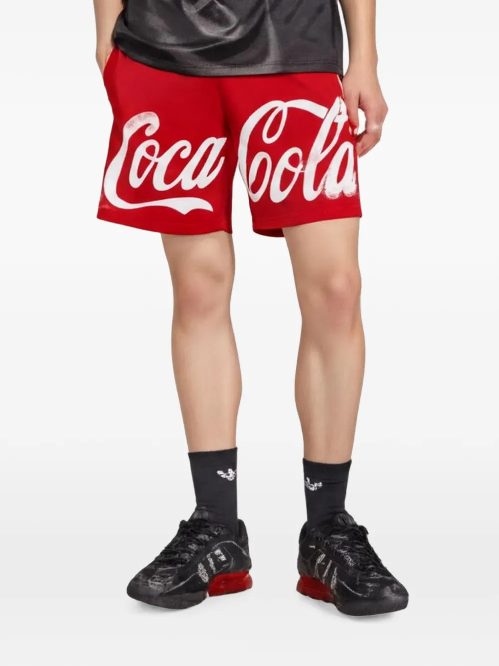adidas x coca-cola training shorts Rood