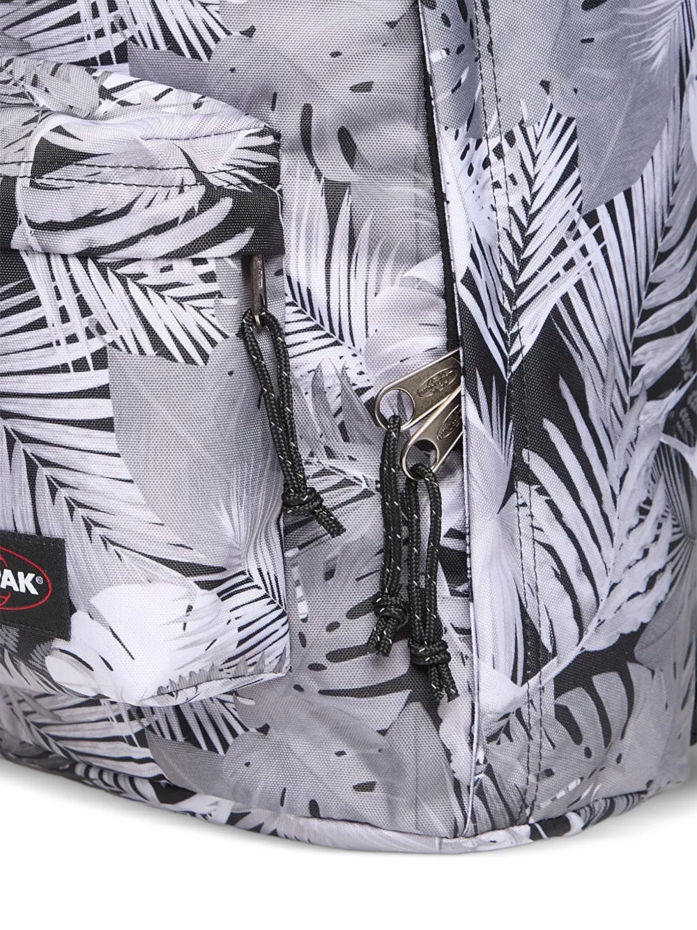 Eastpak Out of Office rugzak met bladerprint Grijs