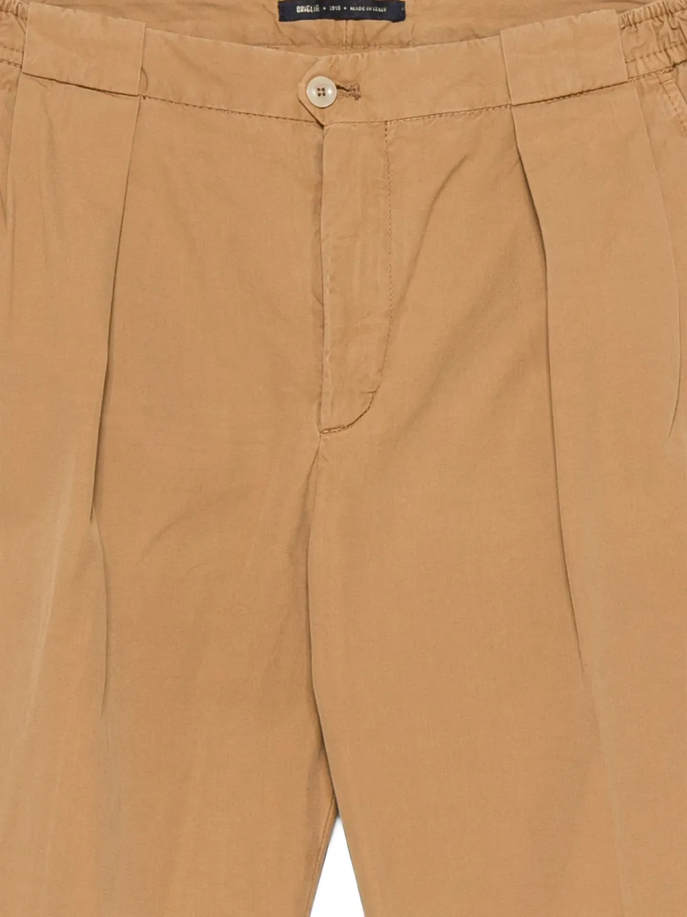 Briglia 1949 Portobello geplooide broek Beige
