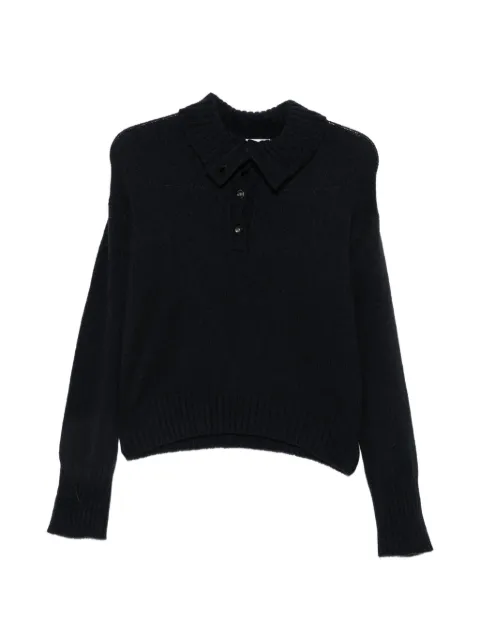 Roberto Collina button-fastening ribbed-trim sweater
