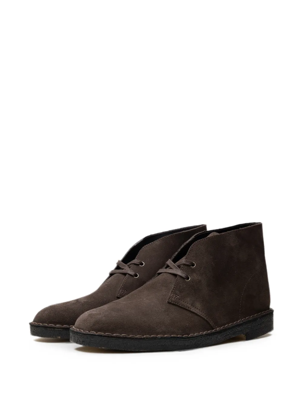 Clarks Originals Suède desert boots Bruin