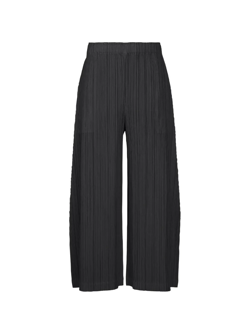 Pleats Please Issey Miyake Thicker Bottoms 1 elasticated-waistband trousers - Nero